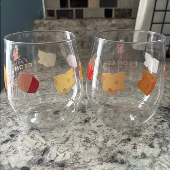 Emilie’s formage montage wine glasses from Epcot Food and Wine glass - Picture 4 of 4